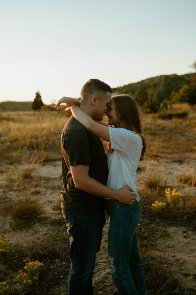 Michigan Engagement Photographer Boy From The Mitten
