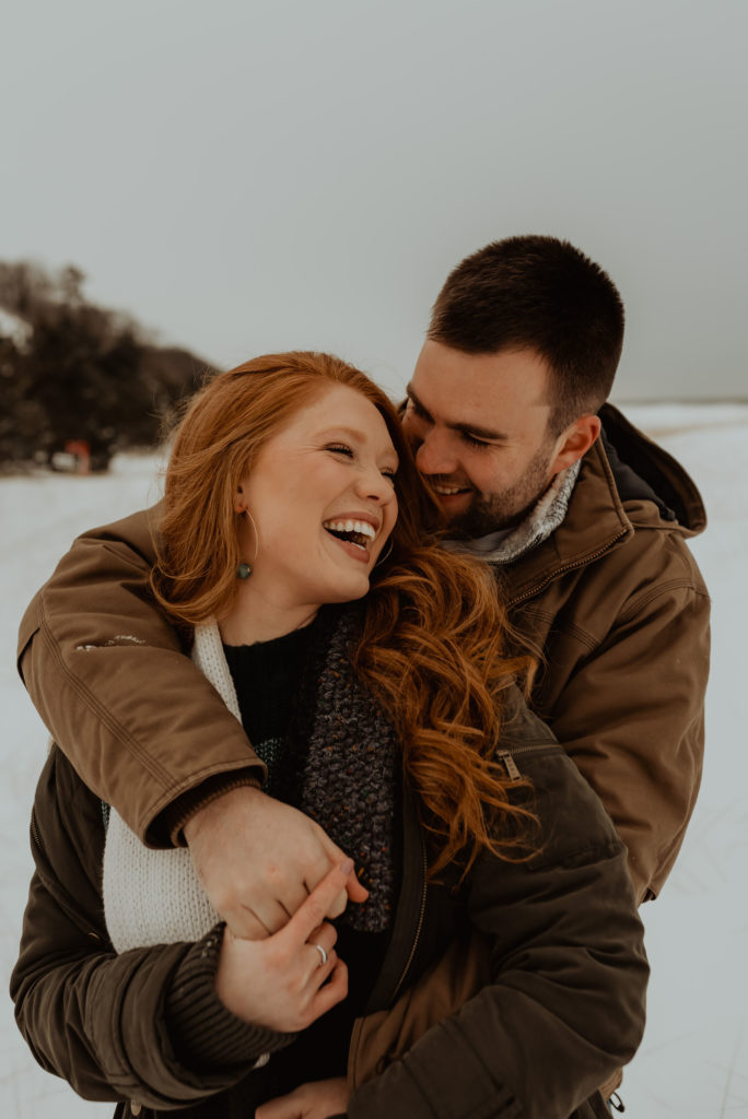 Michigan Engagement Photographer Boy From The Mitten